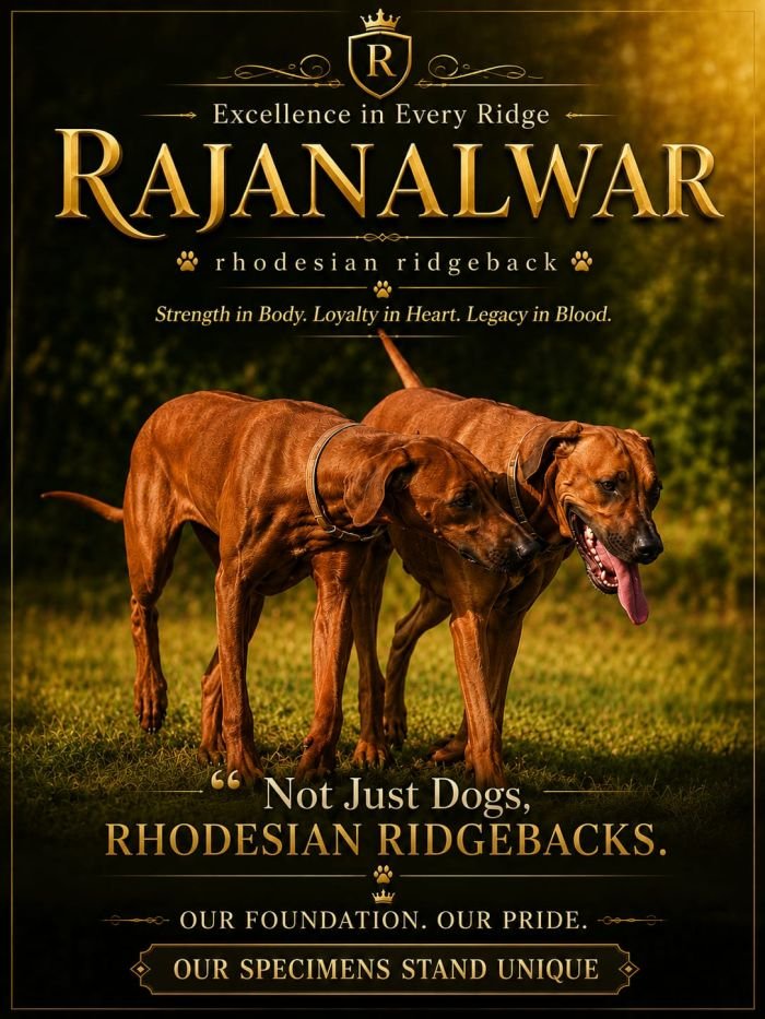 DogsIndia.com - Rhodesian Ridgeback - Rajan Alwar